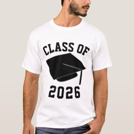 Camisa De Graduación "Clase De" Año De personaliza