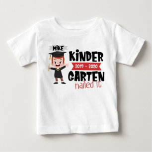 Camisa de graduación de kindergarten - jardín de i