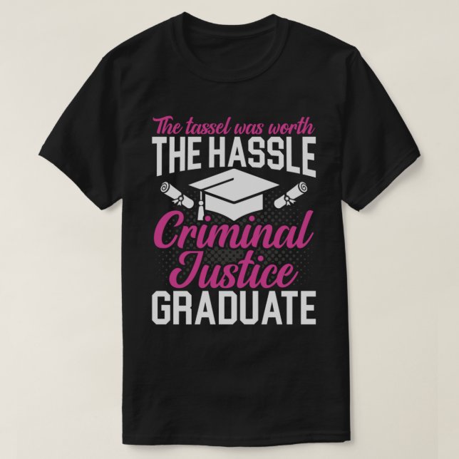 Camisa de Graduado de Justicia Penal, Camisa de Ab (Diseño del anverso)