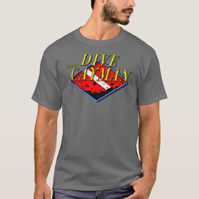 Camisa de Gran Caimán de la zambullida (Anverso)