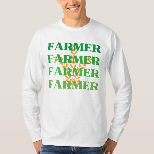 Camisa de granjeros, regalos graciosos del mercado (Anverso)
