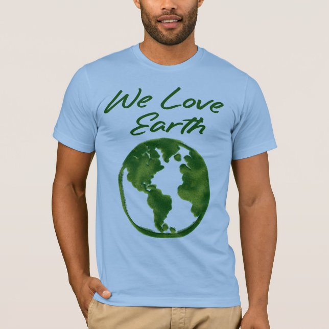 Camisa de Greenpeace Earth Lover (Anverso)