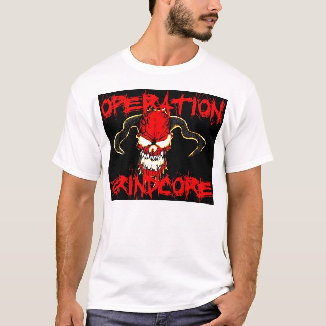 Camisa de Grindcore de la operación (Anverso)