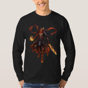 Camisa de guerrero de la llama Inferno Ronin