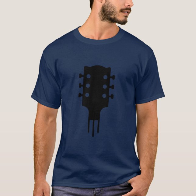 Camisa de guitarra - Guay Music Lover Tee con esti (Anverso)