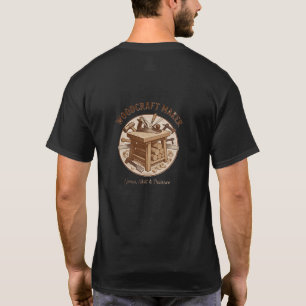 Camisa de Hacedor de Trabajos en Madera – Vintage
