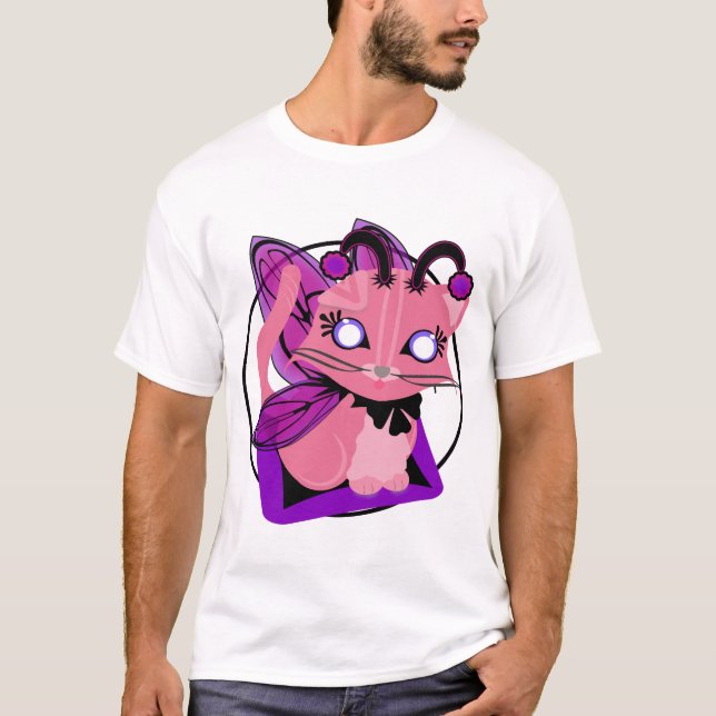 Camisa de hadas del gatito del gatito de Rosie (Anverso)