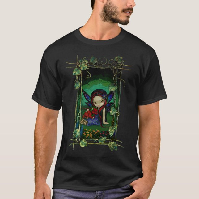 Camisa de hadas gótica del dragón del jardín I de (Anverso)