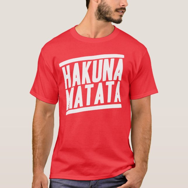 Camisa de Hakuna Matata (Anverso)