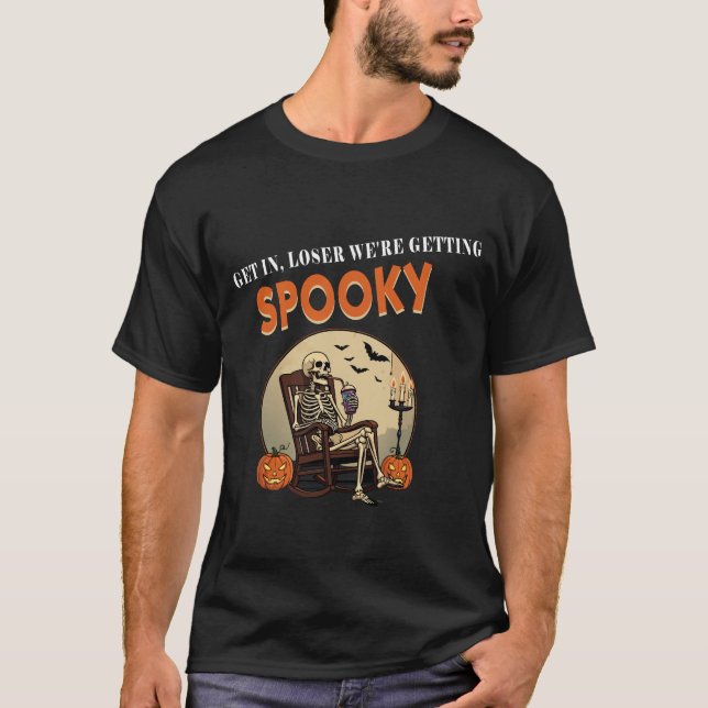 Camisa de Halloween de colores cómodos (Anverso)