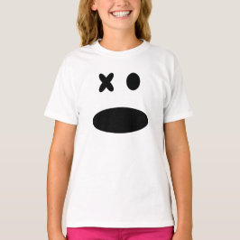 Camisa de Halloween de la cara del mono del