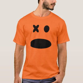 Camisa de Halloween de la cara del mono del