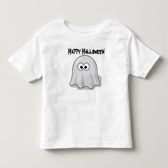 Camisa de Halloween del fantasma del niño (Anverso)