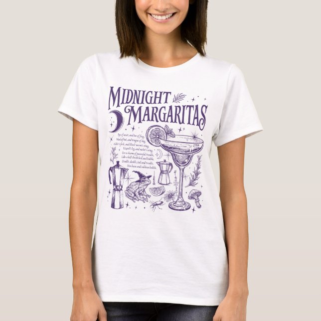 Camisa de Halloween Margaritas (Anverso)