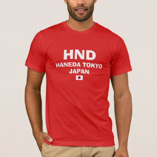 Camisa de Haneda HND Tokio