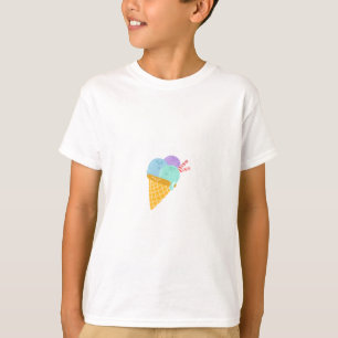 Camisa de "helado de cono"