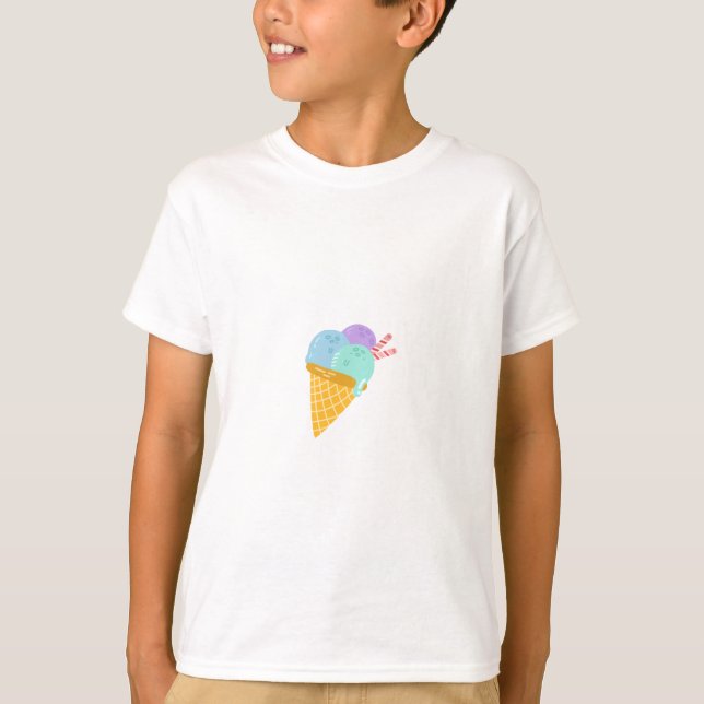 Camisa de "helado de cono" (Anverso)