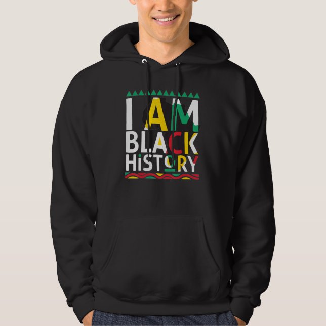 Camisa de historia negra soy historia negra (Anverso)