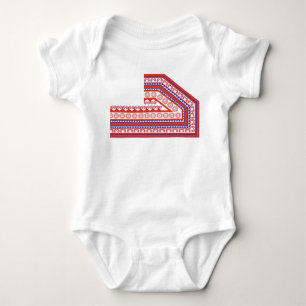 Camisa de Hmong del bebé