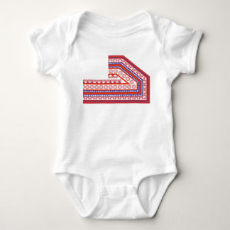 Camisa de Hmong del bebé