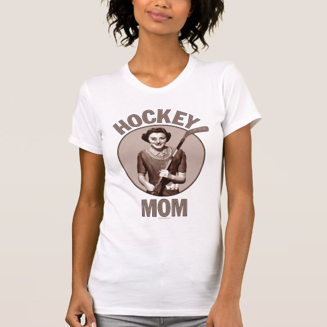 Camisa de hockey para mamá (Anverso)