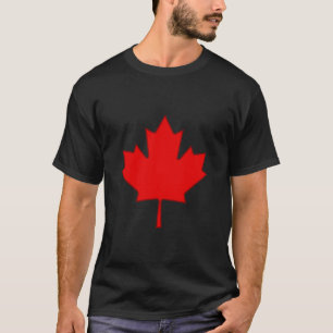 Camisa de hoja de arce de Canadá