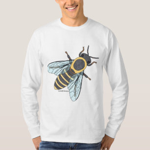 Camisa de hombre de manga larga - Abeja melífera (