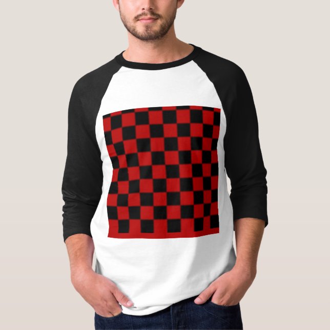 Camisa de hombre de patrón a cuadros (Anverso)