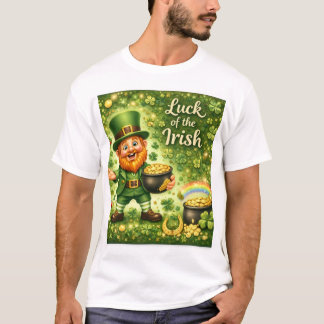Camisa de hombre Suerte de los irlandeses