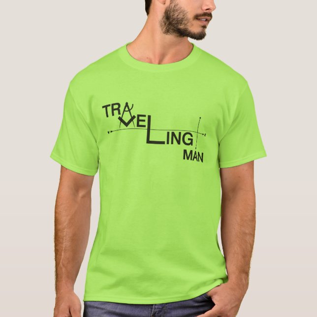 Camisa de hombre viajero (Anverso)