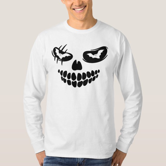 Camisa de horror espeluznante de Halloween (Anverso)
