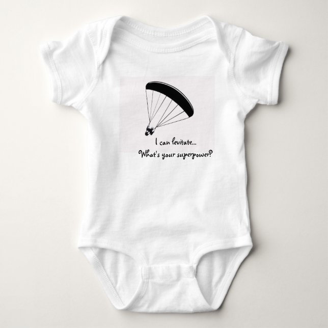 Camisa de humor parapente, ¿Cuál es tu superpotenc (Anverso)