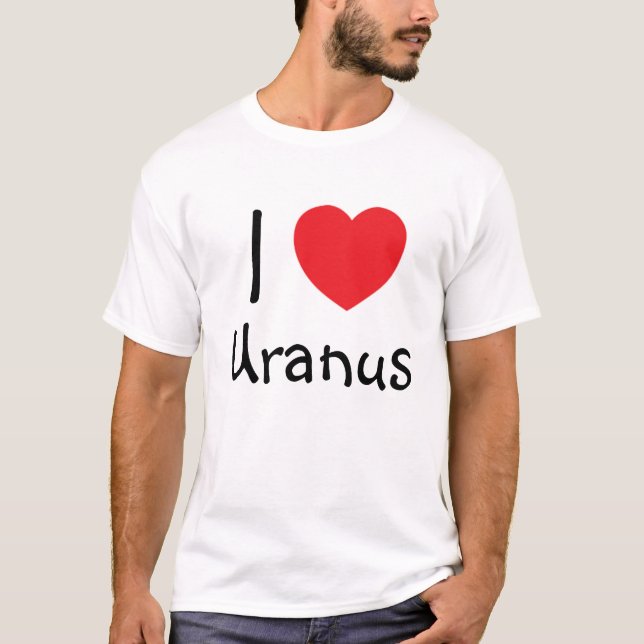 Camisa de I <3 Urano (Anverso)