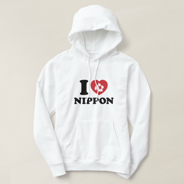 CAMISA DE I HEART [LOVE] NIPPON (Diseño del anverso)