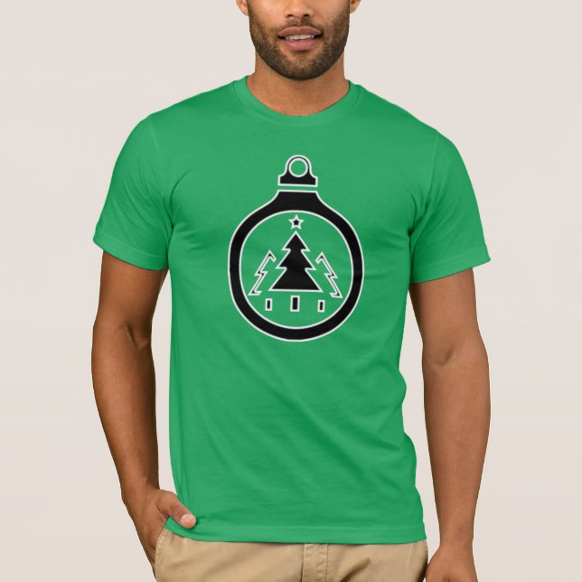 Camisa de iconos de árbol de Navidad (Anverso)