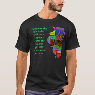 Camisa de Illinois - personalizado con la elecció