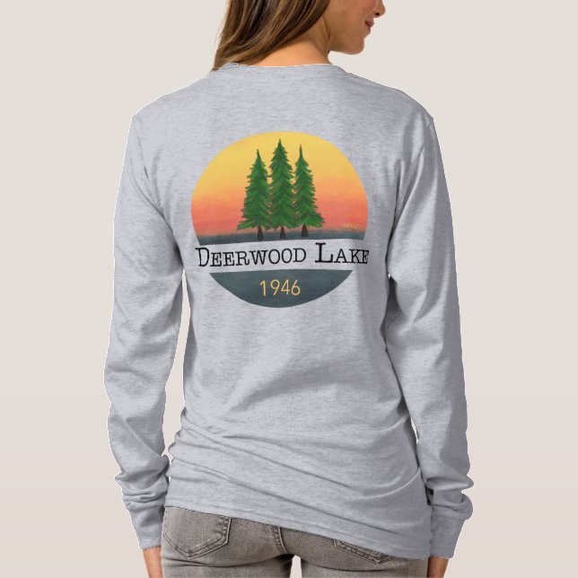 Camisa de inespiritualidad "Deerwood Lake" (Reverso)