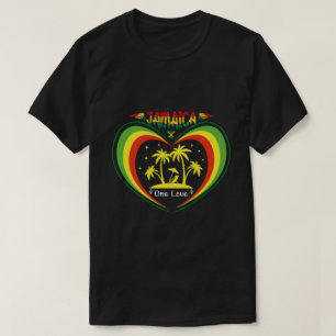 Camisa de Jamaica de amor - Orgullo de Jamaica