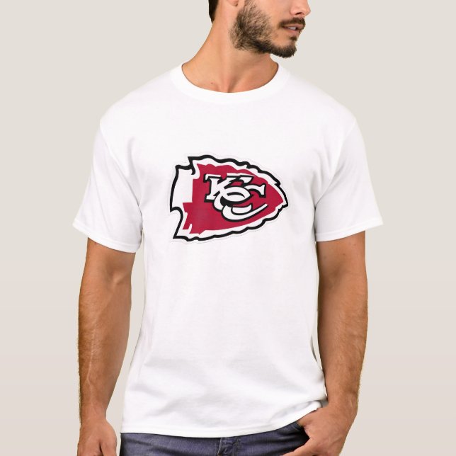 Camisa de Jefes de Kansas City - Elegante logo de  (Anverso)