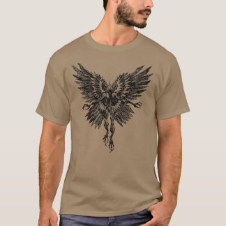 Camisa de jengibre digital de Mothman
