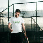 Camisa de Jesús, vida, camiseta de la verdad<br><div class="desc">Simple y elegante cita cristiana "Jesús es la manera,  la vida,  la verdad camiseta" en caligrafía mixta y tipografía minimalista. Este diseño moderno y moderno es la declaración perfecta de regalo y moda. #cristiano #religión #Escrituras #fe #Bible #jesus</div>