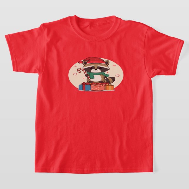 Camisa de Jimothy Mapache de Navidad (Distribución)