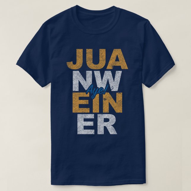 Camisa de Juan Weiner (Diseño del anverso)