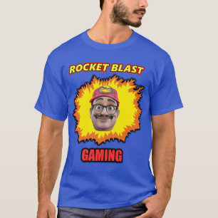 Camisa de juego de explosión de cohete
