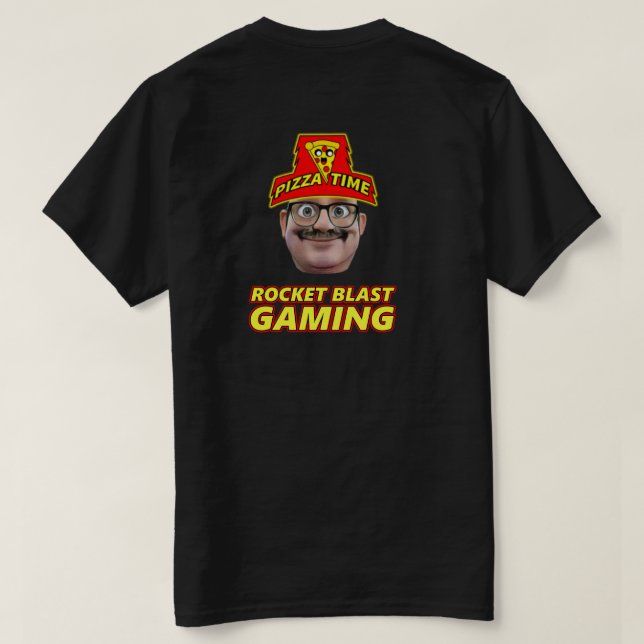 Camisa de juego de explosión de cohete (Reverso del diseño)