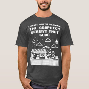 Camisa de juego que salí una vez que los gráficos 