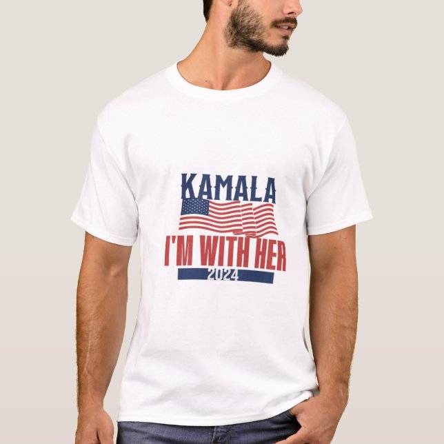 Camisa de Kamala Harris en un estilo elegante (Anverso)