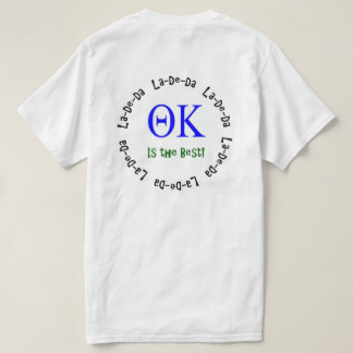Camisa de Kappa La-De-DA de la theta