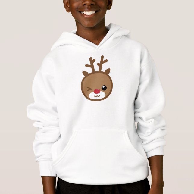 Camisa de Kawaii Reindeer Kid (Anverso)