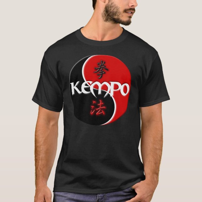 Camisa de Kempo Yin Yang (Anverso)